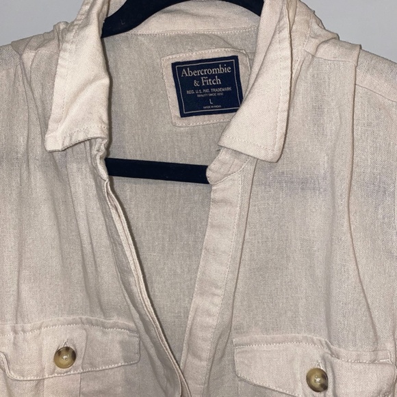 A&F Linen Romper - Picture 3 of 3